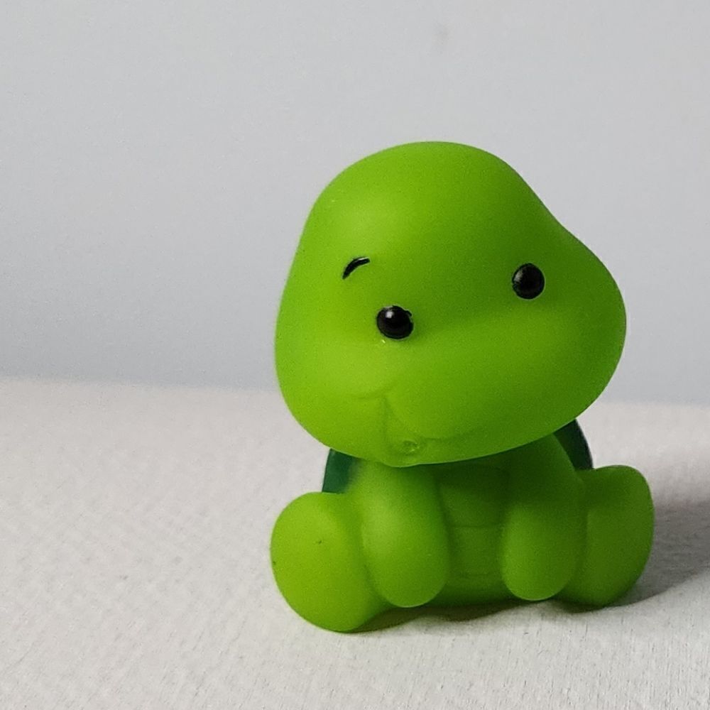 Infantino Tub O' Toys Rubber Animals Green Turtle Bath Toy Replacement